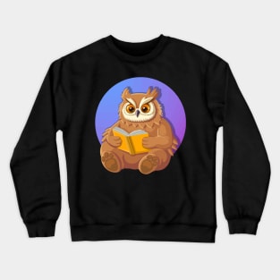 Story Time with a Cute Owlbear Crewneck Sweatshirt